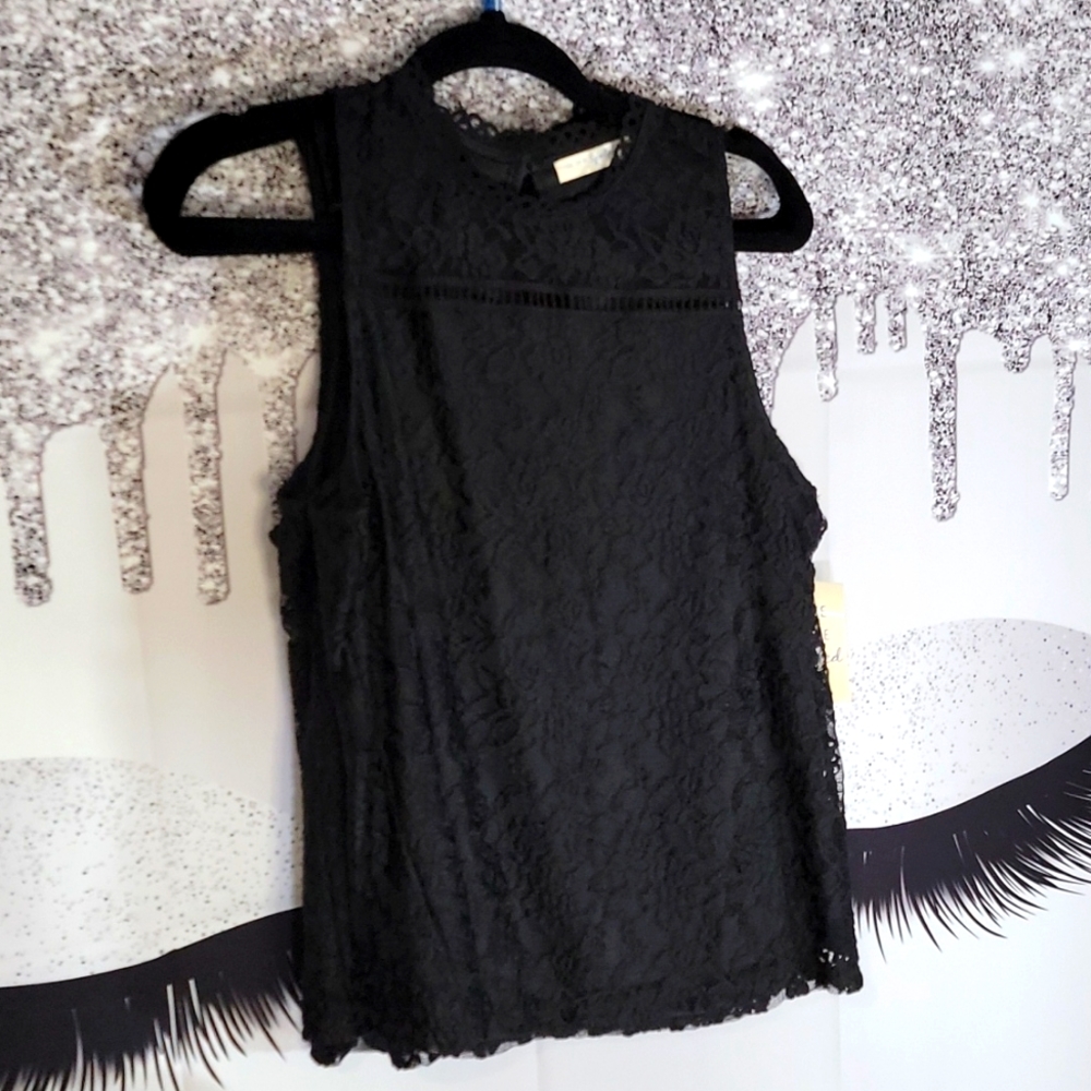 La Mamba sleeveless black blouse